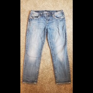 Women's Vigoss Jeans Size W: 11/12 L:25 Heritage Fit Capri Skinny